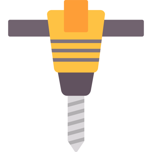 Jackhammer Generic color fill icon