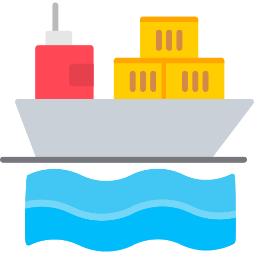 Cargo ship Generic color fill icon