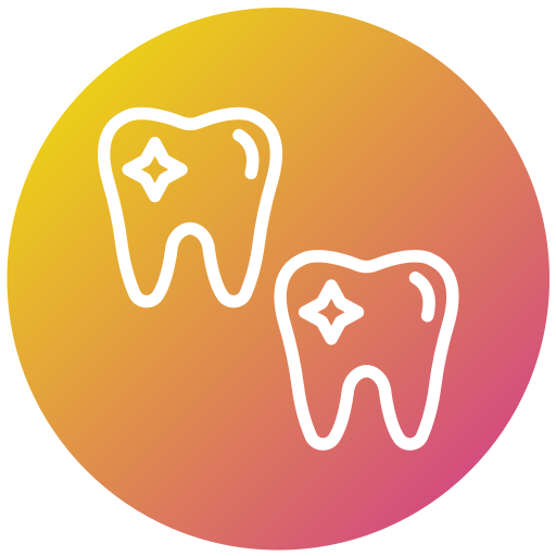 dientes Generic gradient fill icono