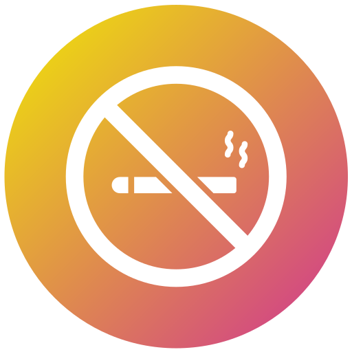 Курение запрещено Generic gradient fill иконка
