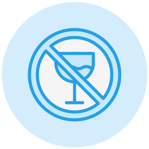 Запрет алкоголя Generic color lineal-color иконка