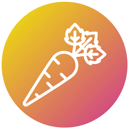 Carrot Generic gradient fill icon