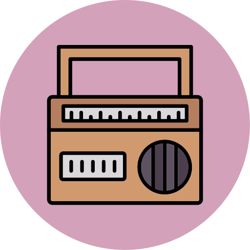 radio Generic color lineal-color icon