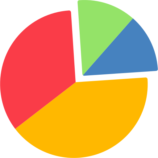 차트 Generic color fill icon