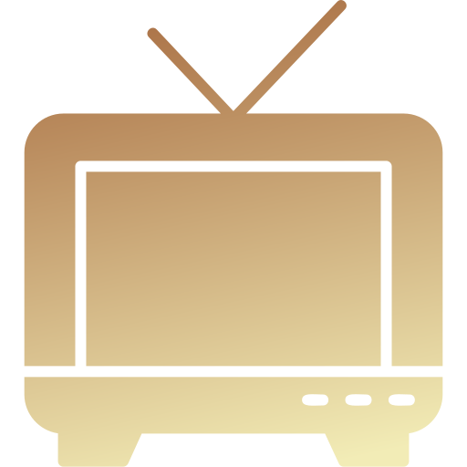 텔레비전 Generic gradient fill icon