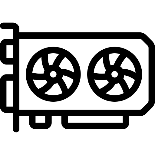 grafikkarte Generic black outline icon