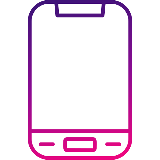 smartphone Generic gradient outline icona
