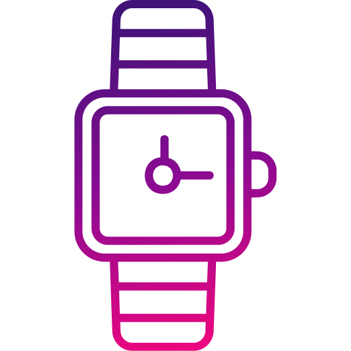 horloge Generic gradient outline icoon