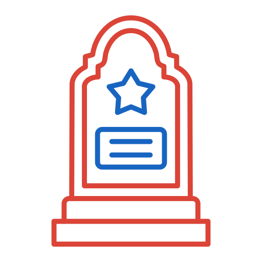 무덤 Generic color outline icon