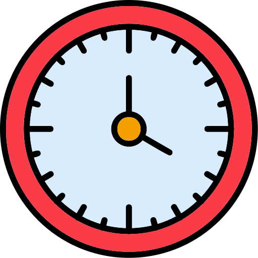 Часы Generic color lineal-color иконка