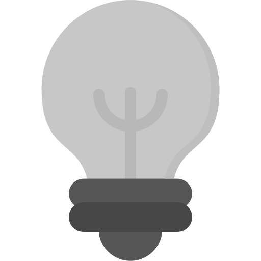 lâmpada Generic color fill Ícone