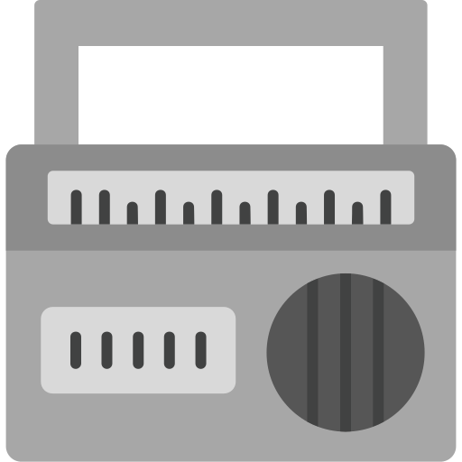 radio Generic color fill ikona