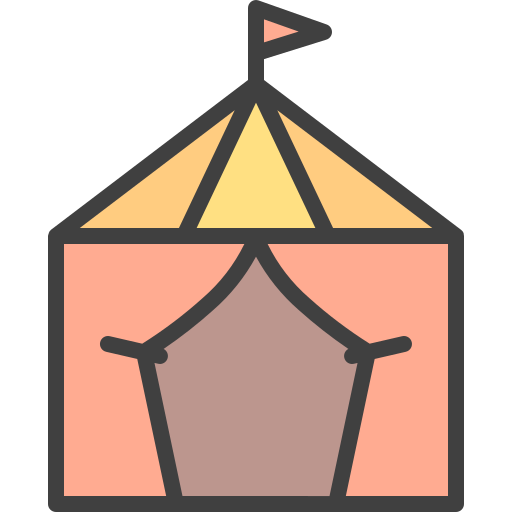 obóz Generic color lineal-color ikona