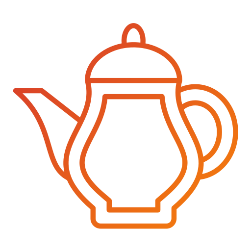 Teapot Generic gradient outline icon