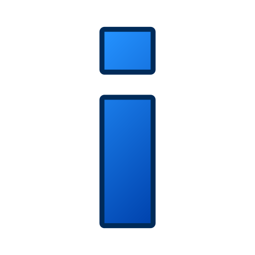 symbol informacyjny Generic gradient lineal-color ikona