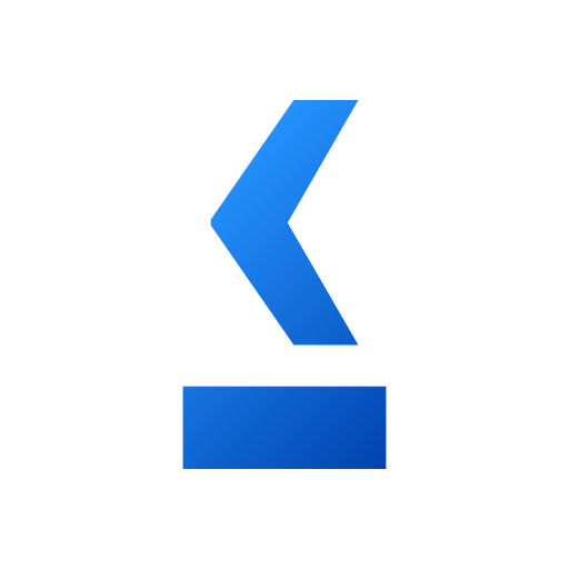 mniejszy lub równy symbolowi Generic gradient fill ikona