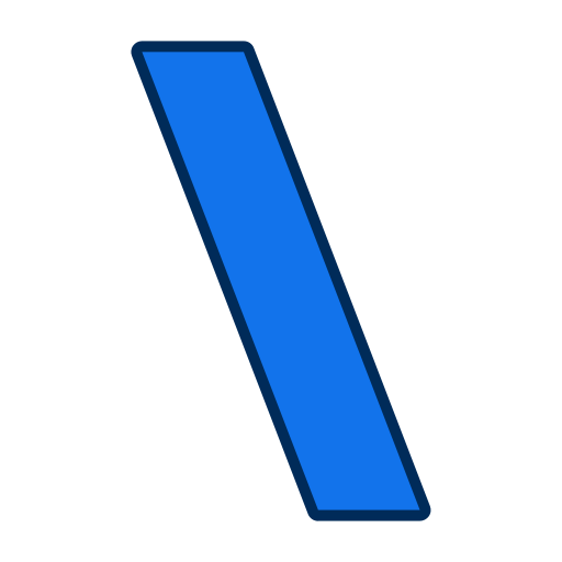barra invertida Generic color lineal-color icono