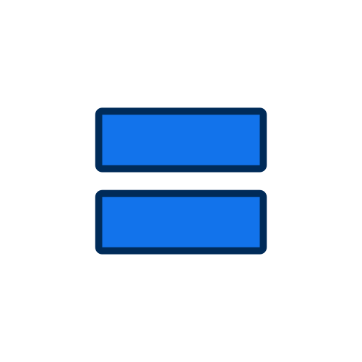 równy Generic color lineal-color ikona