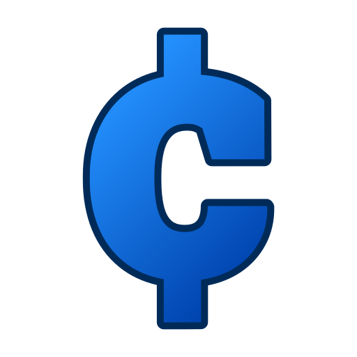 cent-zeichen Generic gradient lineal-color icon