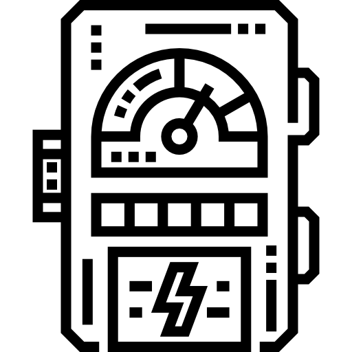 メーター Detailed Straight Lineal icon