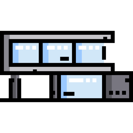 Home Detailed Straight Lineal color icon