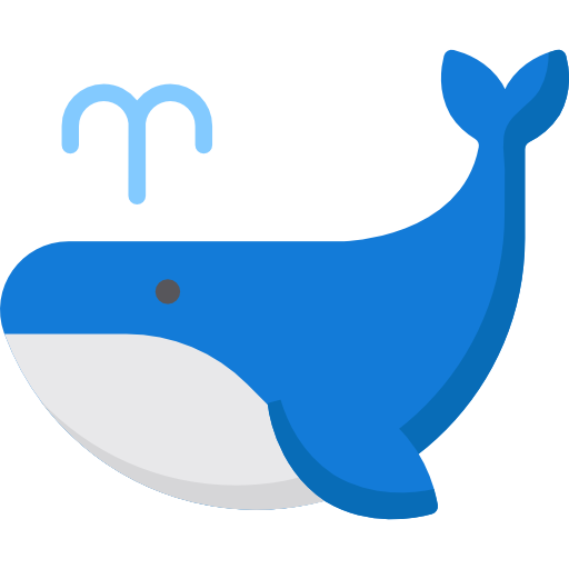 Whale Special Flat icon