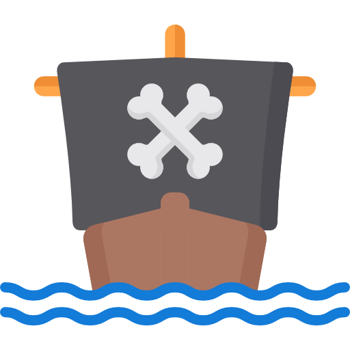 Pirate ship Special Flat icon