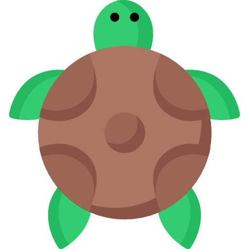 schildpad Special Flat icoon