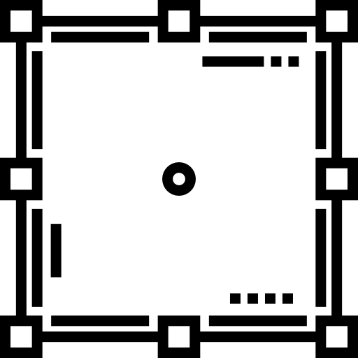 Прямоугольник Detailed Straight Lineal иконка