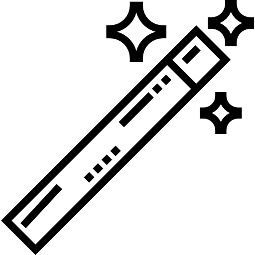 마법의 지팡이 Detailed Straight Lineal icon