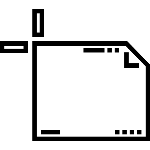 대지 Detailed Straight Lineal icon