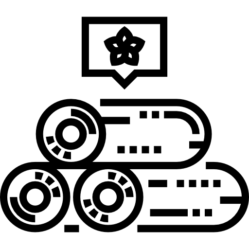 タオル Detailed Straight Lineal icon