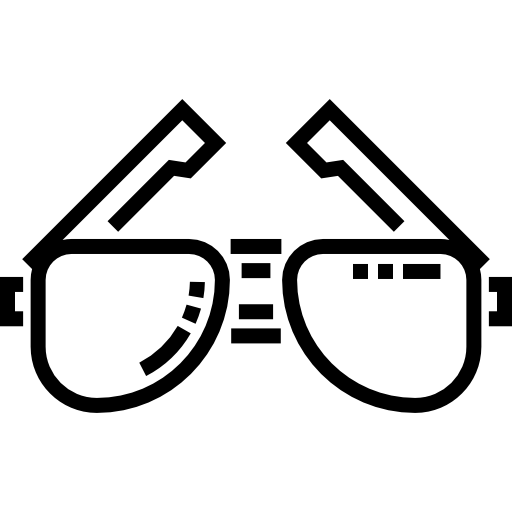 サングラス Detailed Straight Lineal icon