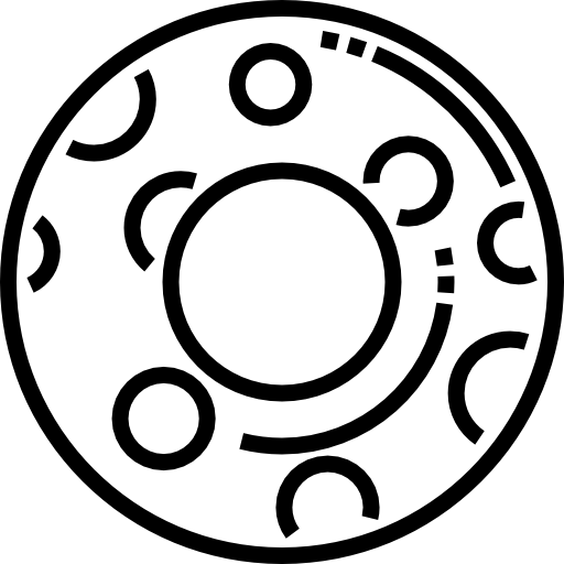 anello di gomma Detailed Straight Lineal icona