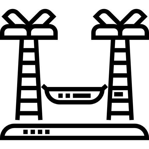 hamak Detailed Straight Lineal ikona