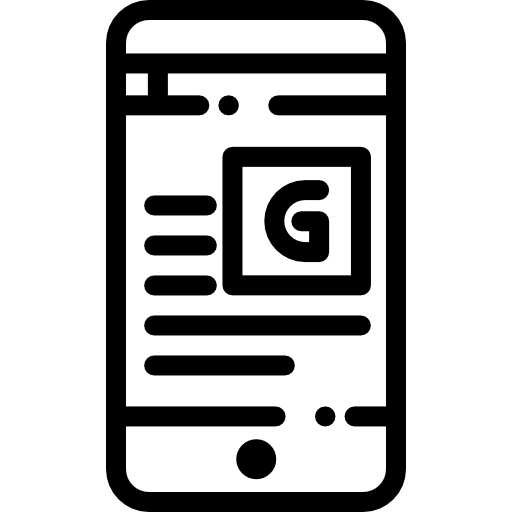 전화 Detailed Rounded Lineal icon