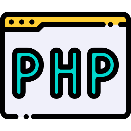php Detailed Rounded Lineal color icona