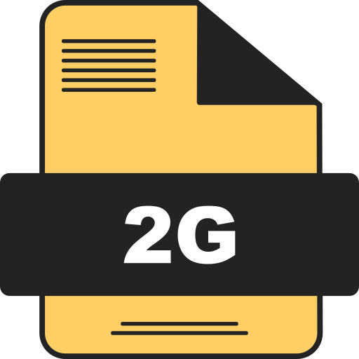2g Generic color lineal-color icon