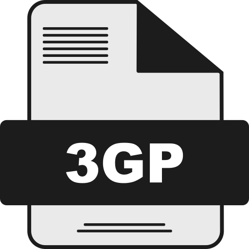 3gp Generic color lineal-color icon