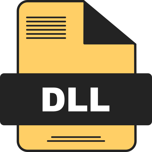 Dll file Generic color lineal-color icon