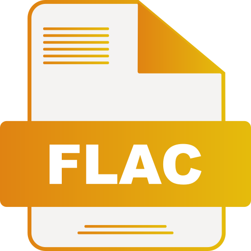 flac Generic gradient fill icono