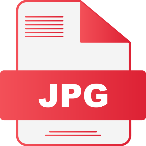 jpg 파일 Generic gradient fill icon