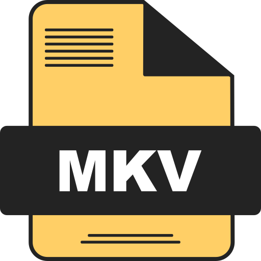 mkv Generic color lineal-color ikona