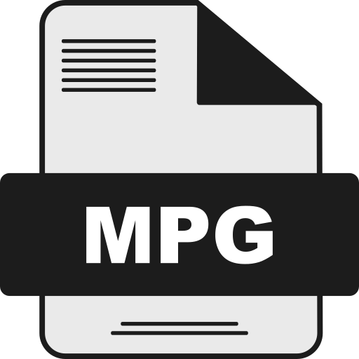 Mpg file Generic color lineal-color icon