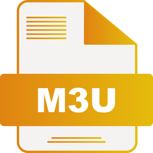 m3uファイル Generic gradient fill icon