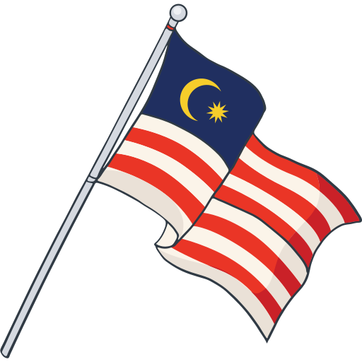 말레이시아 Generic color lineal-color icon