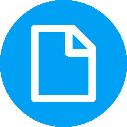 Document Generic color fill icon