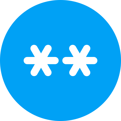 simbolo dell'asterisco Generic color fill icona