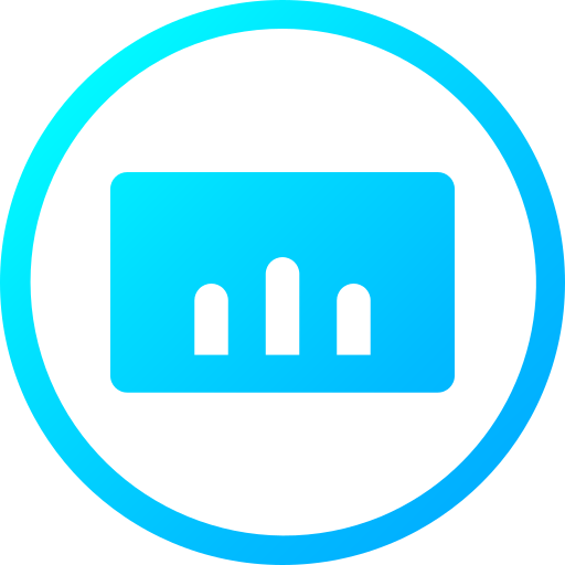 balkendiagramm Generic gradient fill icon