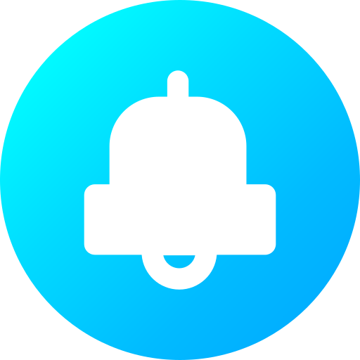 Notification bell Generic gradient fill icon